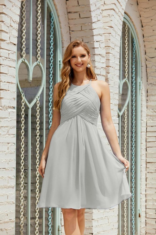 Vestidos sin Mangas para el Baile de Bienvenida, Traje Formal de Cóctel y Fiesta de Graduación 28014