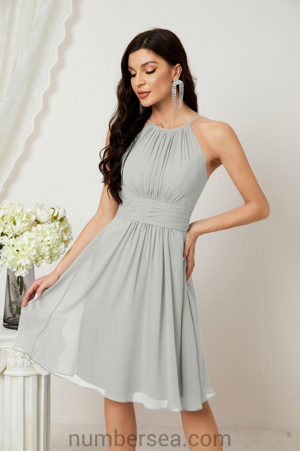 Träger-Heimkehr-Kleider Formelle Abendparty-Cocktailkleid 28011