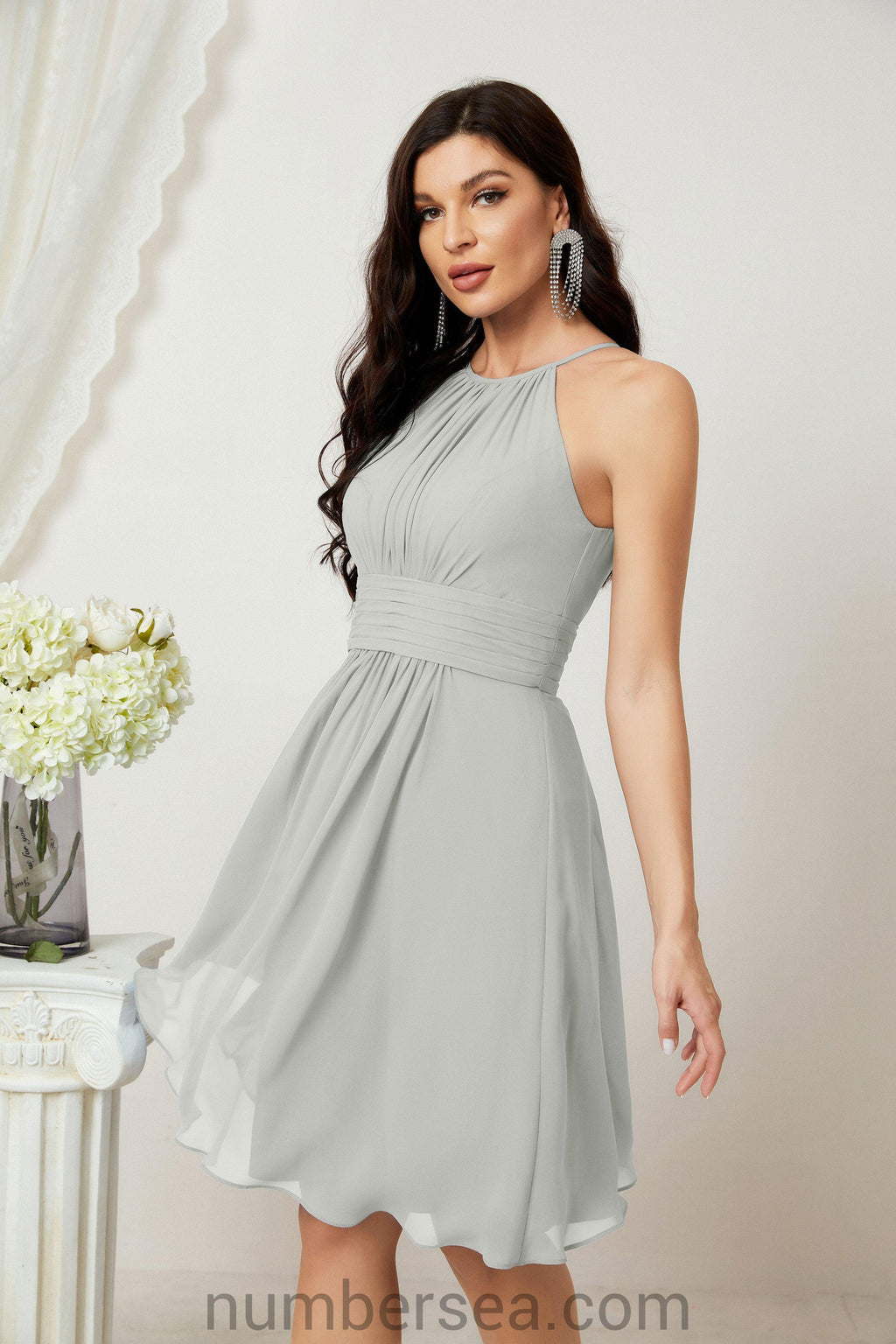 Träger-Heimkehr-Kleider Formelle Abendparty-Cocktailkleid 28011