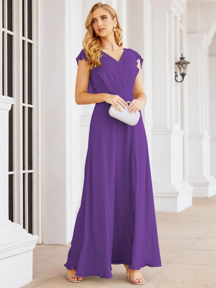 Vestidos de madrinha Numbersea, vestido de baile formal com costas abertas para mãe da noiva 28058