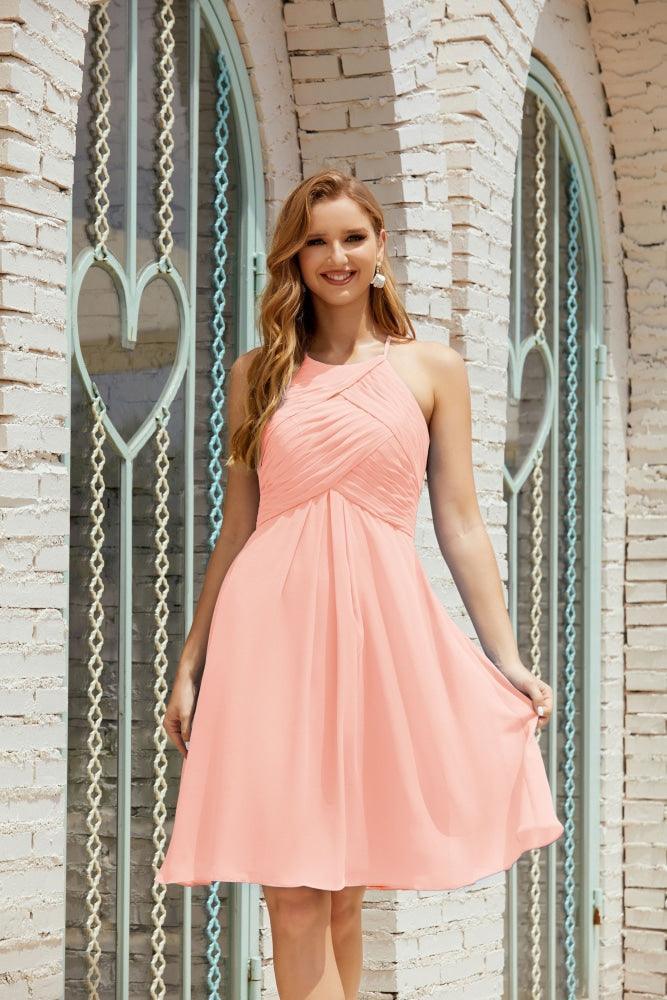 Vestidos sin Mangas para el Baile de Bienvenida, Traje Formal de Cóctel y Fiesta de Graduación 28014