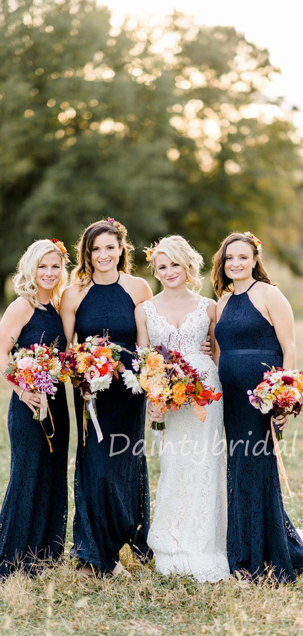 Neue Ankunft V-Ausschnitt Spitze V-Rücken Ärmellos Lange Brautkleider.DB10473