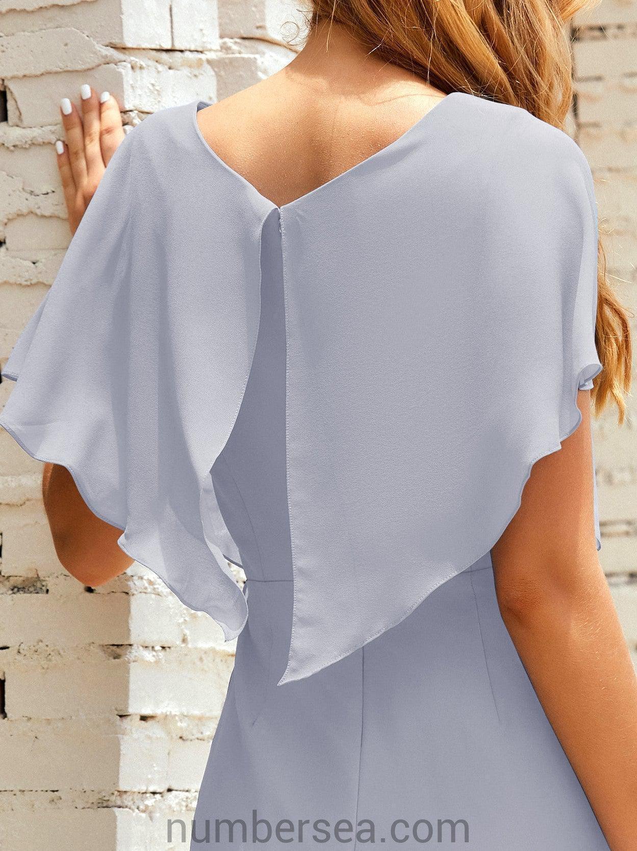 Vestidos de Baile de Regreso a Casa Sin Mangas Largo a la Rodilla Modelo 28021