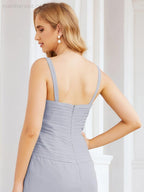 Vestidos de noiva para mãe da noiva Numbersea com aplicações de renda para convidados de casamento 28066 