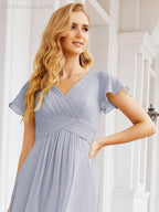 Vestidos de cerimónia de baile Numbersea para mãe da noiva, mangas curtas, vestido de madrinha 28047 