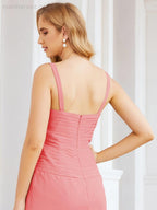 Vestidos de noiva para mãe da noiva Numbersea com aplicações de renda para convidados de casamento 28066 