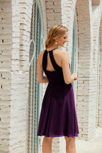 Ärmelloses Homecoming-Kleid Formell Cocktail Abschlussballkleid 28014
