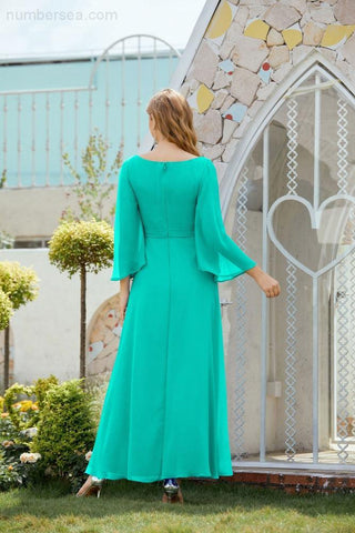Numbersea Mother of The Bride Dresses Formal Prom Dress for Wedding Guest 28012