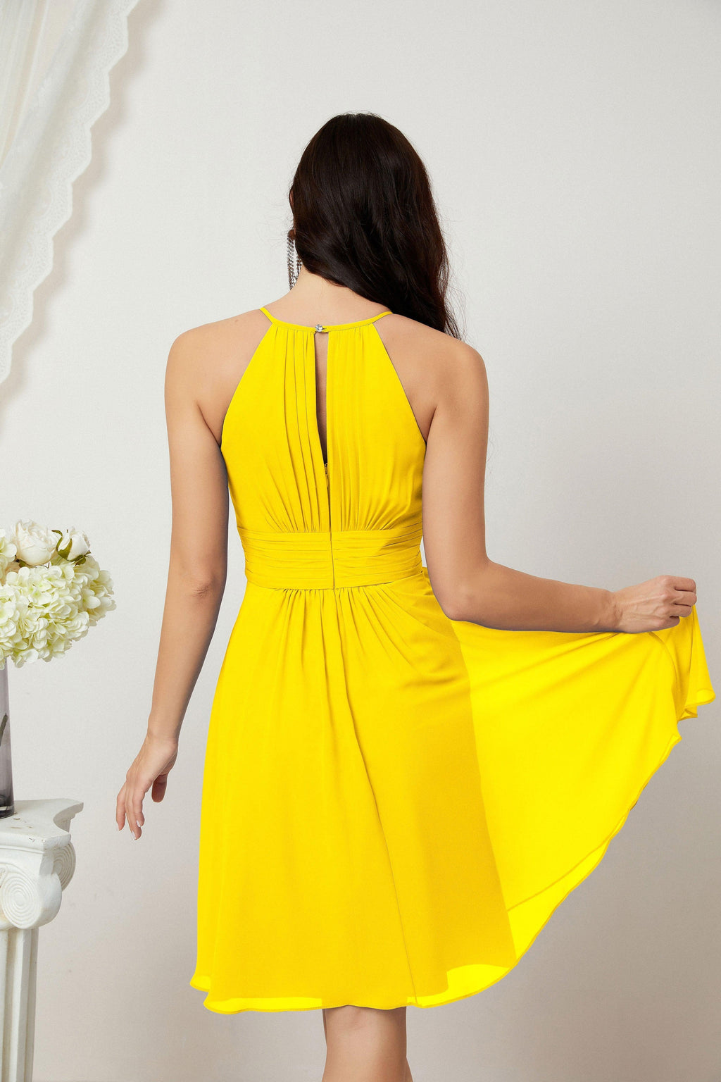 Träger-Heimkehr-Kleider Formelle Abendparty-Cocktailkleid 28011