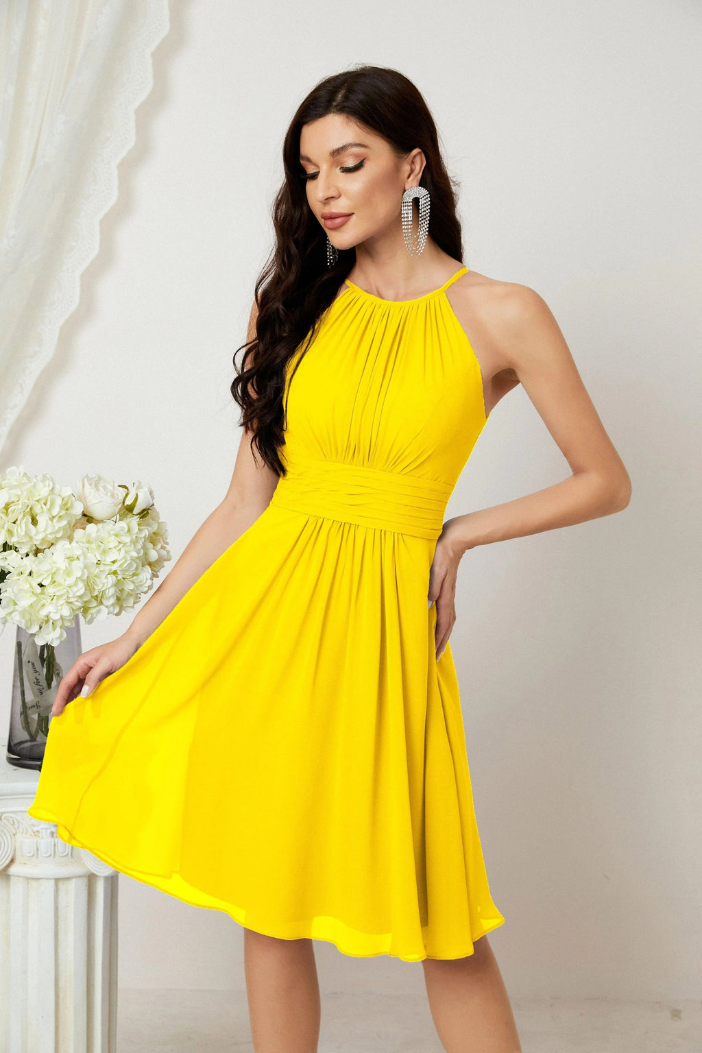 Träger-Heimkehr-Kleider Formelle Abendparty-Cocktailkleid 28011