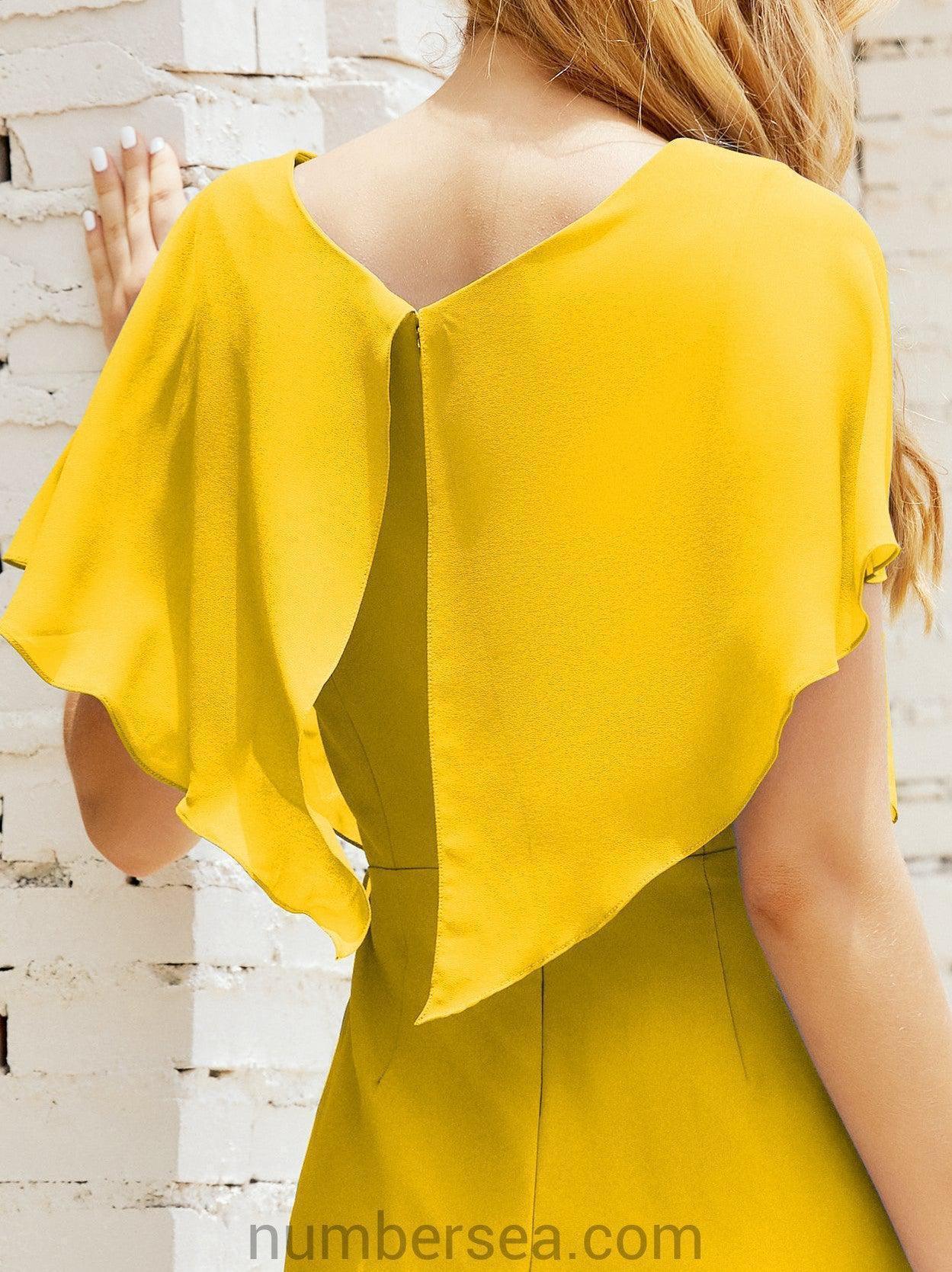 Vestidos de Baile de Regreso a Casa Sin Mangas Largo a la Rodilla Modelo 28021