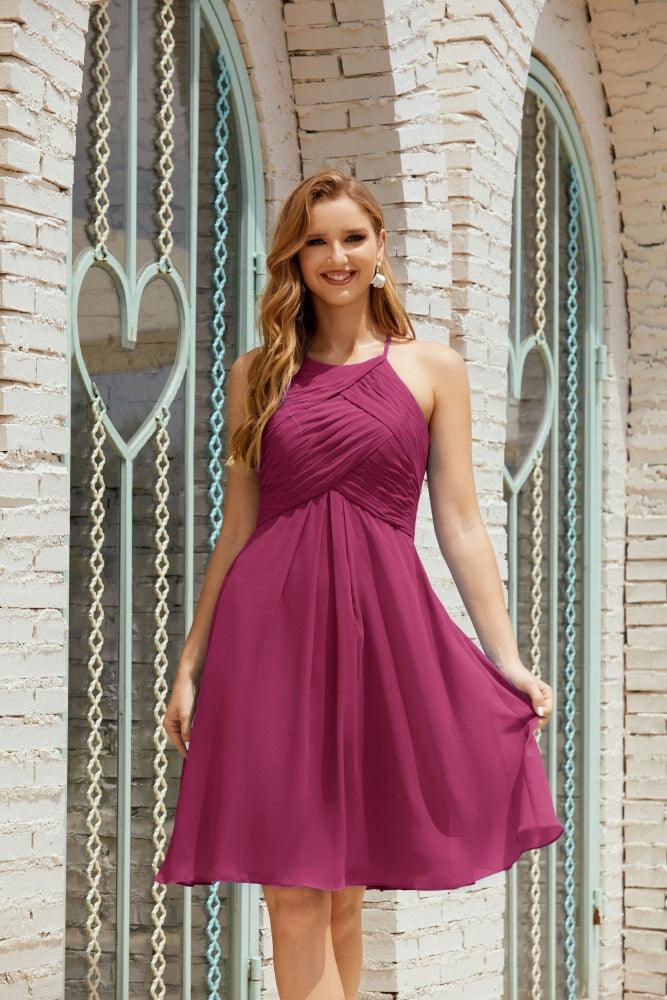Vestidos sin Mangas para el Baile de Bienvenida, Traje Formal de Cóctel y Fiesta de Graduación 28014