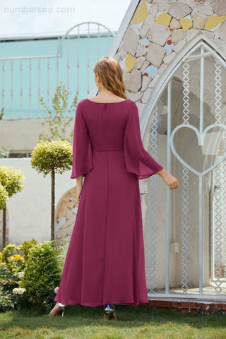 Numbersea Mother of The Bride Dresses Formal Prom Dress for Wedding Guest 28012