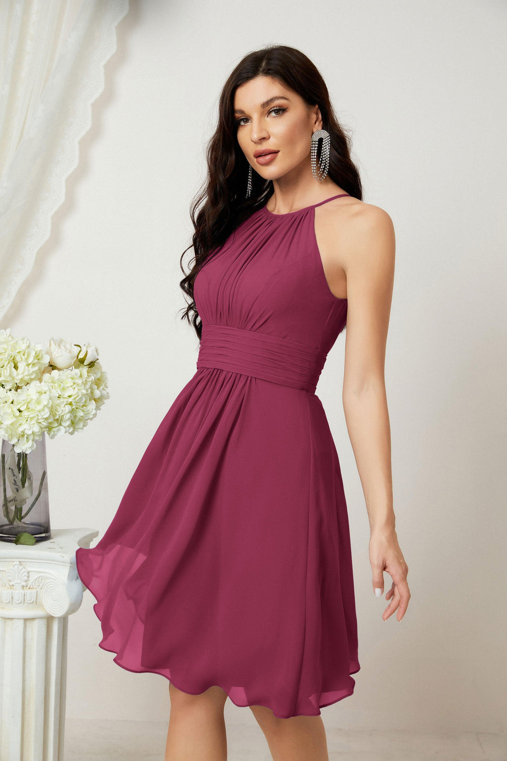 Träger-Heimkehr-Kleider Formelle Abendparty-Cocktailkleid 28011