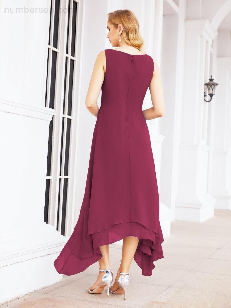 Numbersea Two-Piece A-line Mother of The Bride Dress Formal Party Gown Dress 28073