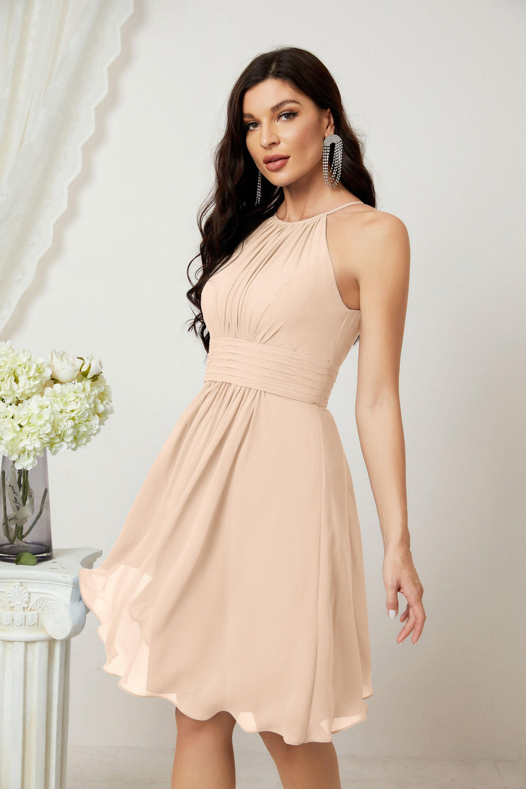 Träger-Heimkehr-Kleider Formelle Abendparty-Cocktailkleid 28011