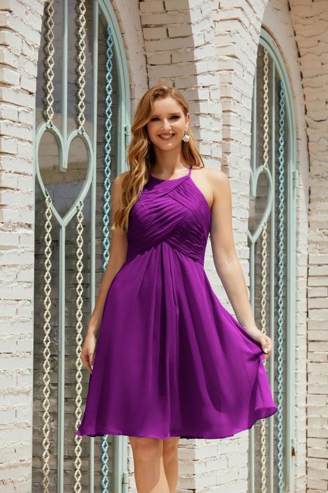 Vestidos sin Mangas para el Baile de Bienvenida, Traje Formal de Cóctel y Fiesta de Graduación 28014