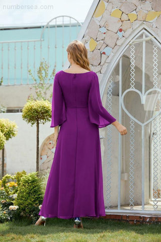 Numbersea Mother of The Bride Dresses Formal Prom Dress for Wedding Guest 28012