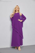 Mother of Bride Dresses with Open Front Lightweight Cardigan Formal Prom Gown  28081