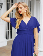 Numbersea Bridesmaid Dresses Backless Formal Prom Gowns for Evening Party Mother of The Bride Dress 28040