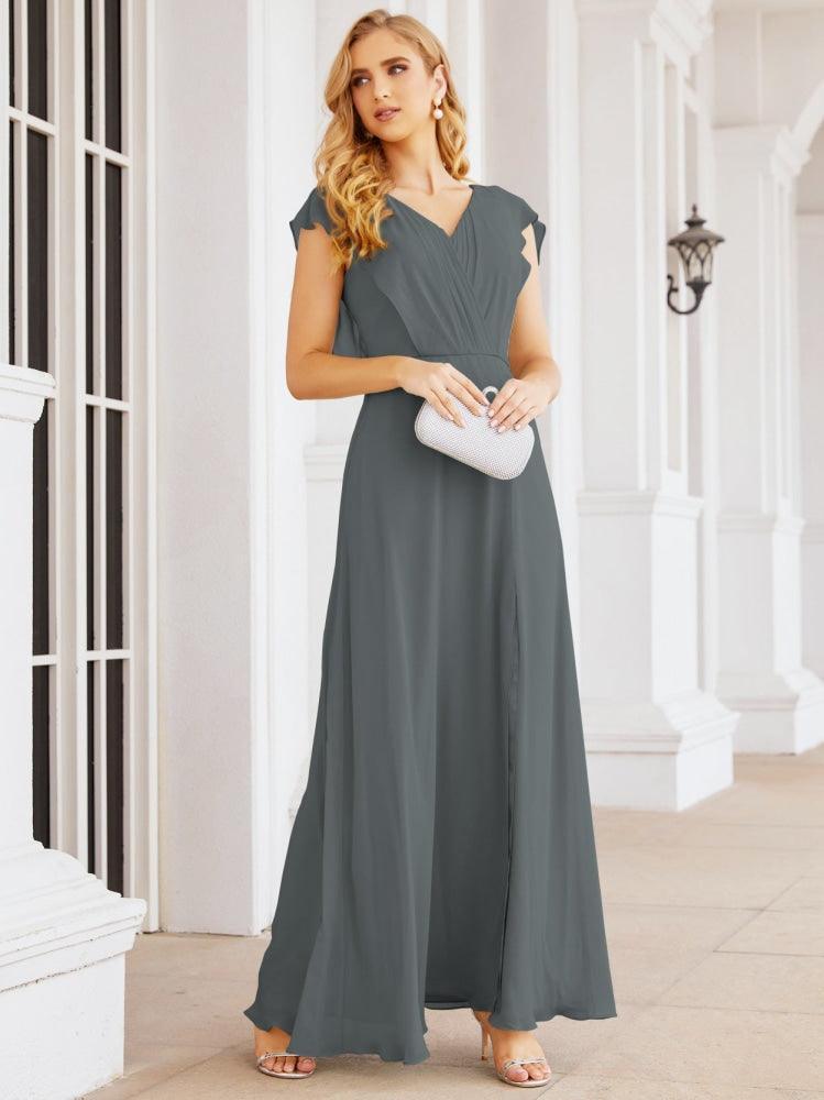 Vestidos de madrinha Numbersea, vestido de baile formal com costas abertas para mãe da noiva 28058