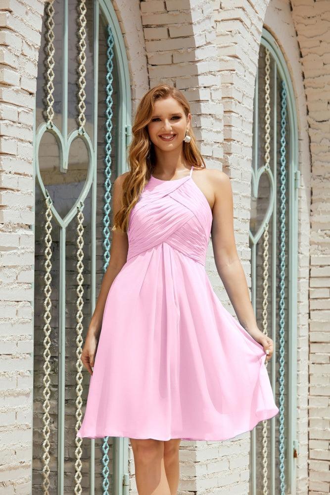 Vestidos sin Mangas para el Baile de Bienvenida, Traje Formal de Cóctel y Fiesta de Graduación 28014