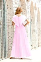 Numbersea  Mother of The Bride Dresses Plus Size V-Neck Floor Length Formal Prom Dress for Wedding Guest 28020