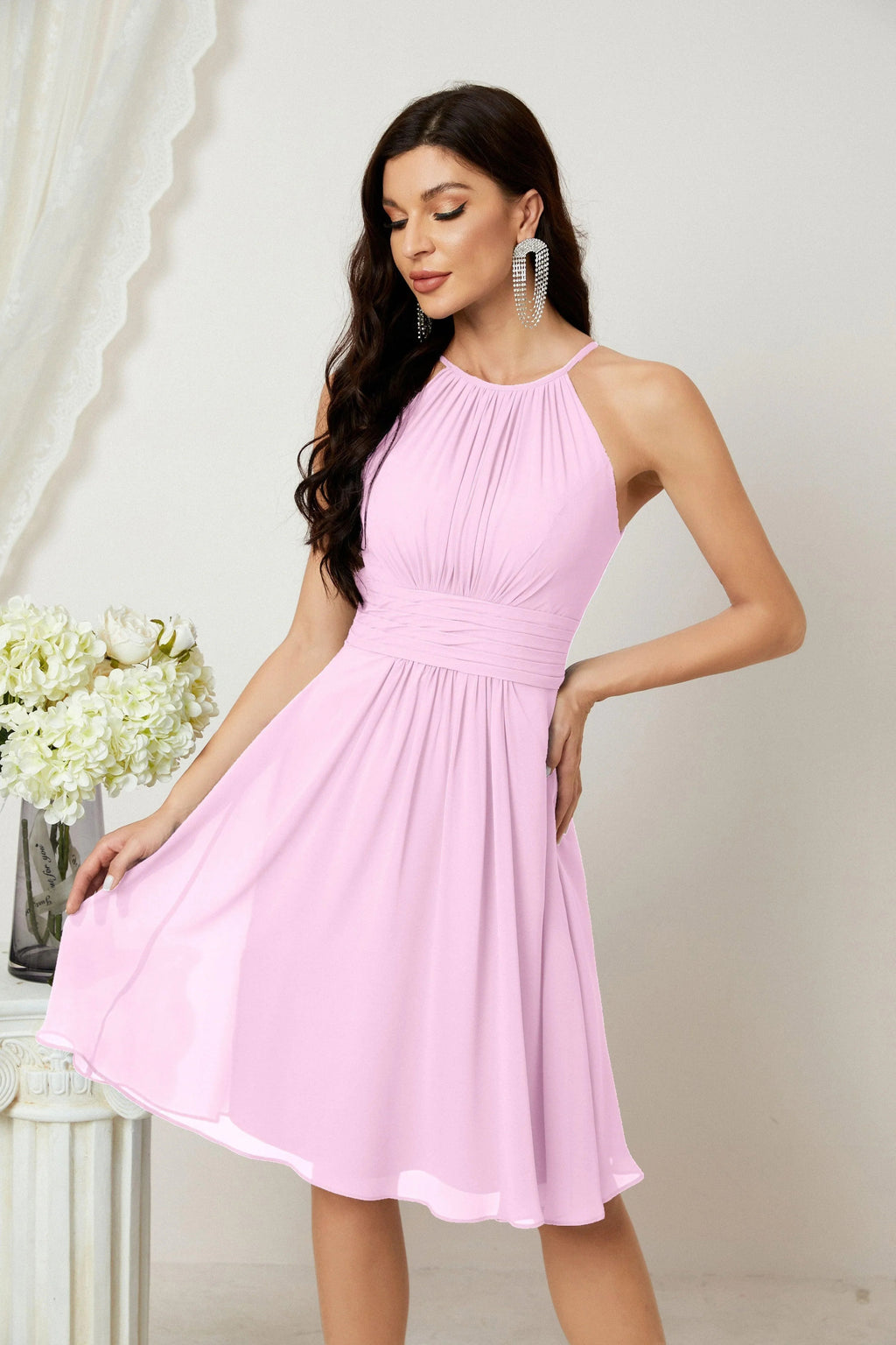 Träger-Heimkehr-Kleider Formelle Abendparty-Cocktailkleid 28011