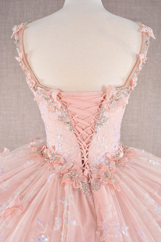 Ärmelloses Ballkleid mit 3D-Schmetterling von Elizabeth K GL3183