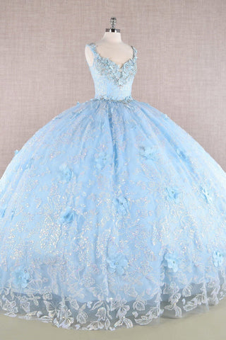 Ärmelloses Ballkleid mit 3D-Schmetterling von Elizabeth K GL3183