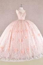 3D Butterfly Sleeveless Ball Gown by Elizabeth K GL3183