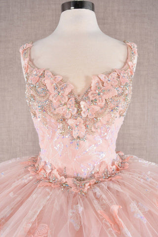 Ärmelloses Ballkleid mit 3D-Schmetterling von Elizabeth K GL3183