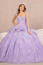 3D Butterfly Sweetheart Ball Gown by Elizabeth K GL3112