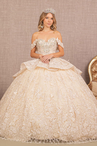 3D Butterfly Sweetheart Ballkleid von Elizabeth K GL3112