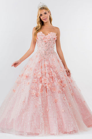 3D-Ballkleid mit Blumenumhang von Elizabeth K GL1939