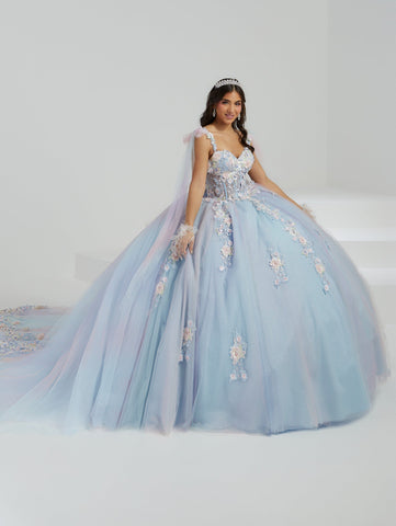 3D-Blumenkorsett-Quinceanera-Kleid von House of Wu 26067