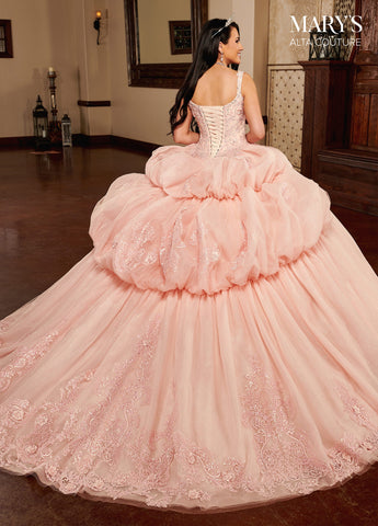 3D-Blumen-Quinceanera-Kleid von Alta Couture MQ3092