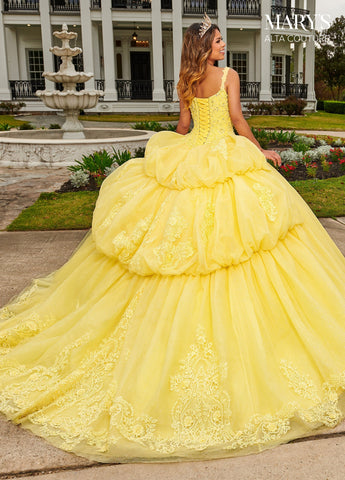 3D-Blumen-Quinceanera-Kleid von Alta Couture MQ3092