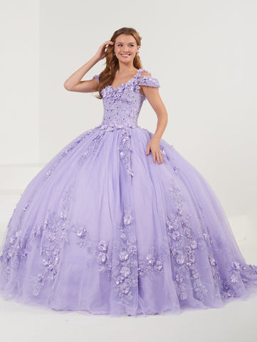 Quinceanera-Kleid mit 3D-Blumenmuster von House of Wu 26991