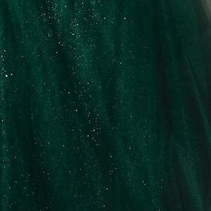 Ärmelloses Ballkleid mit 3D-Blumenmuster von Nox Anabel CU1115