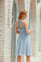Ärmelloses Homecoming-Kleid Formell Cocktail Abschlussballkleid 28014