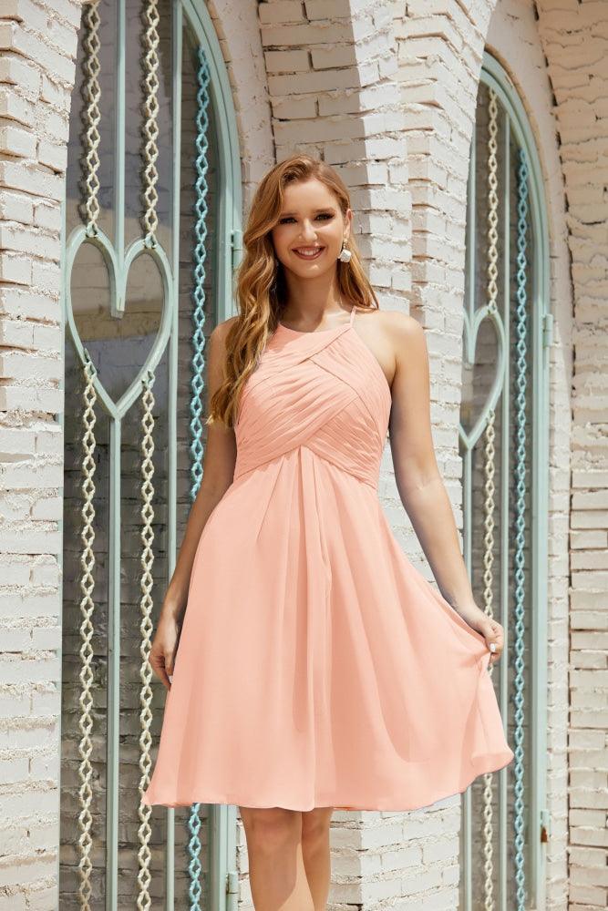 Vestidos sin Mangas para el Baile de Bienvenida, Traje Formal de Cóctel y Fiesta de Graduación 28014