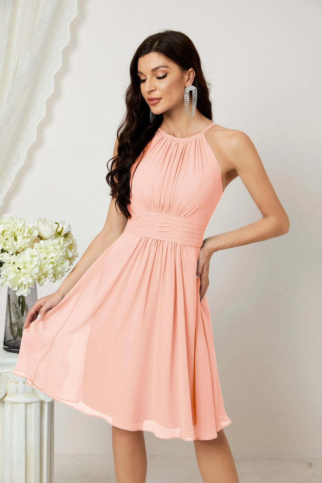 Träger-Heimkehr-Kleider Formelle Abendparty-Cocktailkleid 28011