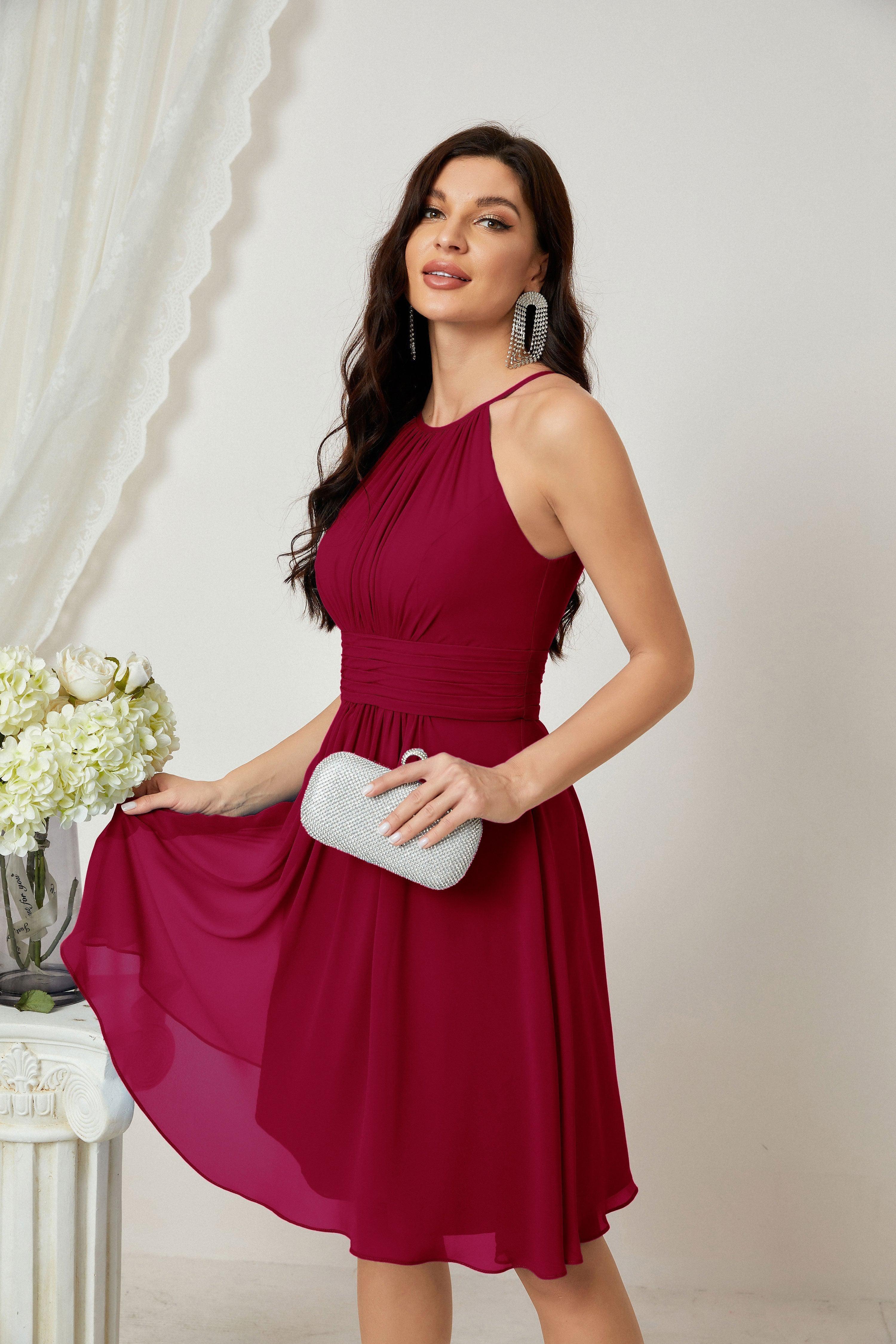 Träger-Heimkehr-Kleider Formelle Abendparty-Cocktailkleid 28011