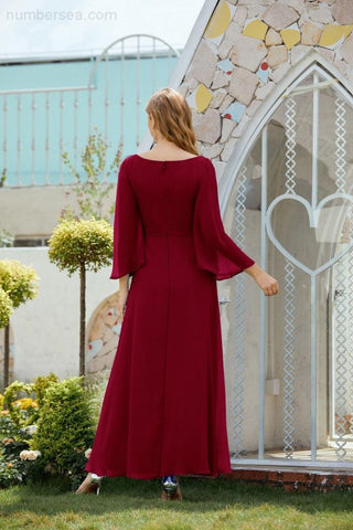 Numbersea Mother of The Bride Dresses Formal Prom Dress for Wedding Guest 28012