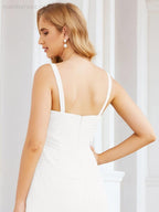 Vestidos de noiva para mãe da noiva Numbersea com aplicações de renda para convidados de casamento 28066 