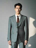 Diberon Men's Wedding Dress Business Formal Three-piece Slim Groomsman Groom Wedding Dress 921468