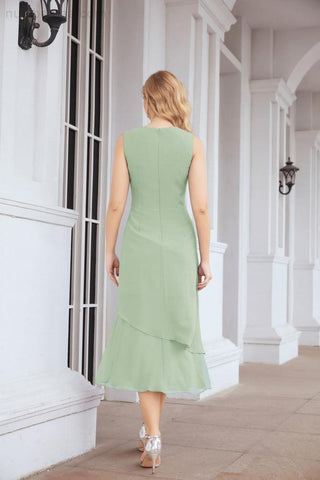 Numbersea Two-Piece A-line Mother of The Bride Dress Formal Party Gown Dress 28072