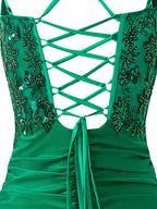Königsblaues figurbetontes Kurzes Trägerkleid aus Jersey für den Homecoming-Ball