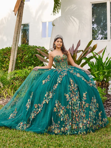 Sweetheart Korsett Quinceanera Kleid von LizLuo Fiesta 56513